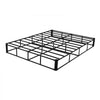 VEVOR Box Spring, Queen Size Bed Frame with Washable Fabric Cloth, Heavy Duty Metal Frame for Queen Bed, 9 in Mattress Foundation, 3500 lbs Max Weight Capacity, Easy Assembly, 79.1L x 59.6W x 9.1H in