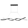 VEVOR Modern Chandelier Light Fixtures, 24W, Dimmable LED Pendant Light with Silicone Lampshade, 3000K / 4000K / 6500K Color Temperature Adjustable Ceiling Lamp, for Kitchen, Dining Room
