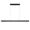 VEVOR Dimmable Linear Pendant Light, 20W, 47 in LED Linear Light Fixture Chandelier with Acrylic Lampshade 3000K / 4000K / 6500K Color Temperature Adjustable Height, for Dining Room Kitchen Island