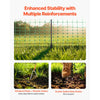 VEVOR Electric Fence Netting, 48" H x 100' L, PE Net Fencing Kit with Posts & Double-Spiked Stakes, Utility Portable Mesh for Chickens, Ducks, Geese, Rabbits, Used in Backyards, Farms, and Ranches