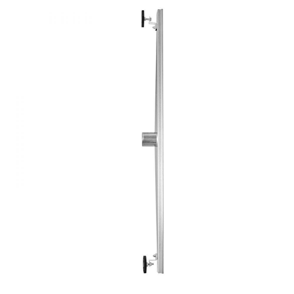 VEVOR 36Inch Linear Shower Drain Offset with Tile Insert Cover,Brushed 304 Stainless Steel Rectangle Shower Floor Drain,Linear Drain with Leveling Feet,Hair Strainer Silver