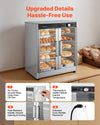 VEVOR warming cabinet - upgraded details infographic