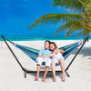 VEVOR Portable Hammock Stand, 450lbs Capacity Steel Hammock Stand for 2 Person, Heavy Duty Adjustable Hooks Hammock Frame Fits 10-13 ft Hammocks, Space Saving with Carrying Bag for Outdoor or Indoor