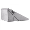 VEVOR Bed Wedge Pillow for Sleeping, Adjustable Orthopedic Bed Wedge, 25D High-Density Foam Filling & Soft Washable Cover, Post Surgery Pillow for Acid Reflux, Back Pain, Snoring Relief, Light Grey