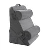 VEVOR Wedge Pillow for Sleeping, 4 Pcs Adjustable Orthopedic Bed Wedge Set, Support Arm Leg Neck Shoulder, Post Surgery Pillow for Back Pain, Acid Reflux, Snoring Relief, Sitting up in Bed, Dark Grey