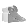 VEVOR Wedge Pillow for Sleeping, 4 Pcs Adjustable Orthopedic Bed Wedge Set, Support Leg Neck Shoulder, Post Surgery Pillow for Back Pain, Acid Reflux, Snoring Relief, Sitting up in Bed, White/Grey