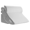VEVOR Wedge Pillow for Sleeping, 4 Pcs Adjustable Orthopedic Bed Wedge Set, Support Leg Neck Shoulder, Post Surgery Pillow for Back Pain, Acid Reflux, Snoring Relief, Sitting up in Bed, White/Grey