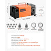 VEVOR Drill Bits Sharpener MR-13B+, 3-15mm Drill Bit Grinder Sharpener with Adjustable Lip Relief Angle & 95°-135° Point Angle, 5800RPM High Speed Re-Sharpener with 13 Collets, CBN & SDC Wheels