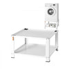 VEVOR Laundry Pedestal with Storage Shelf, 28"Lx28" Wx16" H, Washer And Dryer Base Stand Platform Universal Fit 660lbs Capacity, Heavy Duty Steel Multi-Functional Base for Washing Machine