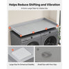 VEVOR Washer Dryer Countertop, 54 x 27.5 in Wooden Washer and Dryer Topper with Edge & 2 Hooks, Water-Resistant Laundry Machine Topper for Laundry Closet Pantry Counter Organization and Storage, Gray