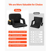 VEVOR Stadium Seat with Back Support, Wide Bleacher Seat Backs, Folding Padded Cushion Stadium Chair, Portable Reclining Chairs with Hook Pocket Cupholder, Ideal for Sport Event Beach Concert (2 Set)