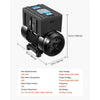 VEVOR Single Phase to 3-Phase Rotary Converter, 5HP 14A 208-240V Input/Output Rotary Phase Converter - Expandable to Higher Horsepower for Heavy-Load Equipment