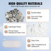 VEVOR 500 Sets 2.25 inch 58mm Pin Back Button Parts, DIY Round Button Badge Parts, Set Includes Metal Top, Plastic/Metal Button, Clear Film, and Blank Paper For Gifts Presents, Machine NOT Included