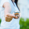 VEVOR 500 Sets 2.25 inch 58mm Pin Back Button Parts, DIY Round Button Badge Parts, Set Includes Metal Top, Plastic/Metal Button, Clear Film, and Blank Paper For Gifts Presents, Machine NOT Included