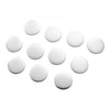 VEVOR Button Maker Supplies 50 Sets 2.28 in / 58 mm Magnet Button Parts, with Magnetic and Bottle Opener Backs, Metal Shells, Clear Mylar Films, and Blank Circle Papers, for Home DIY, Kitchen Decor