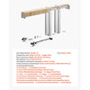 VEVOR Pocket Door Frame Kit, for 24-32 in Wide 80 in High Door, Pocket Door Kit with Two-Way Soft Close Mechanism, Slide Smoothly Quietly, Easy to Install, Premium Galvanized Steel, for Living Room