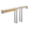 VEVOR Pocket Door Frame Kit, for 24-36 in Wide 84 in High Door, Pocket Door Kit with Two-Way Soft Close Mechanism, Slide Smoothly Quietly, Easy to Install, Premium Galvanized Steel, for Living Room