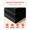VEVOR 7 Tiers Rotating Shoe Rack Tower, 360° Spinning Shoe Rack, Revolving Storage Round Carousel Display, Freestanding Lazy Susan Organizer Display for Bedroom, Living Room, Entryway, Closet, Black