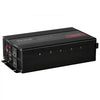 VEVOR Modified Sine Wave Inverter, 1500W, DC 12V to AC 120V Power Inverter with 2 AC Outlets 2 USB Port 1 Type-C Port 6 Spare Fuses, for Small Home Devices like Smartphone Laptop, CE FCC Certified