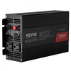 VEVOR Modified Sine Wave Inverter, 1500W, DC 12V to AC 120V Power Inverter with 2 AC Outlets 2 USB Port 1 Type-C Port 6 Spare Fuses, for Small Home Devices like Smartphone Laptop, CE FCC Certified