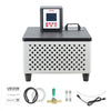 VEVOR Viscometer Water Bath, 23 to 212°F, 5.51" x 5.51" Tank, PID Temp Control, Thermostatic Water Circulating Bath with Internal and External Circulation, Fits Various Rotational Viscometers for Lab