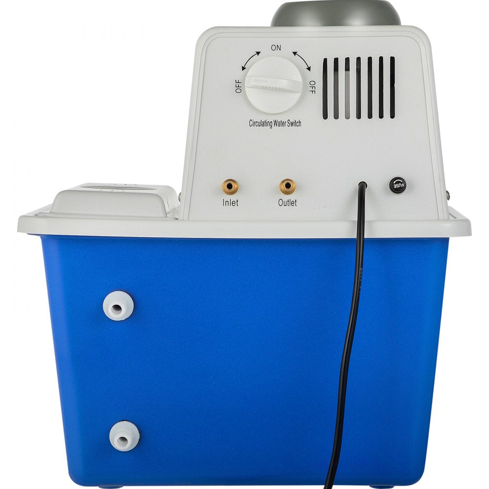 VEVOR Lab Multi-Purpose Water Circulating Vacuum Pump,15L, with 2 Off-Gas Taps,Stainless Vacuum Pump 180W 110V,Anti-Corrosion Pump Lab Chemistry Equipment