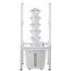 VEVOR Hydroponic Tower, 30 Pods 6 Tiers Hydroponics Growing System Kit with LED Grow Light & App Control, Vertical Home Garden with 20L Water Tank & Pump, Planter for Indoor Herbs, Fruits, Vegetables