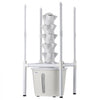 VEVOR Hydroponic Tower, 30 Pods 6 Tiers Hydroponics Growing System Kit with LED Grow Light & App Control, Vertical Home Garden with 20L Water Tank & Pump, Planter for Indoor Herbs, Fruits, Vegetables