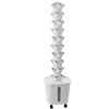 VEVOR Hydroponic Tower, 50 Pods 10 Tiers Hydroponics Growing System Kit with App Control & Casters, Vertical Home Garden with 20L Water Tank & Pump, Planter for Indoor Herbs, Fruits and Vegetables