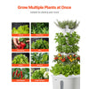VEVOR Hydroponic Tower, 30 Pods 6 Tiers Hydroponics Growing System Kit with App Control, Vertical Home Garden with 20L Water Tank & Pump, Planter Germination Kit for Indoor Herbs, Fruits, Vegetables