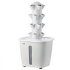 VEVOR Hydroponic Tower, 20 Pods 4 Tiers Hydroponics Growing System Kit, Vertical Home Hydronic Garden with 20L Water Tank & Pump, Planter Plants Germination Kit for Indoor Herbs, Fruits, Vegetables