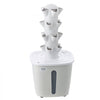 VEVOR Hydroponic Tower, 20 Pods 4 Tiers Hydroponics Growing System Kit, Vertical Home Hydronic Garden with 20L Water Tank & Pump, Planter Plants Germination Kit for Indoor Herbs, Fruits, Vegetables