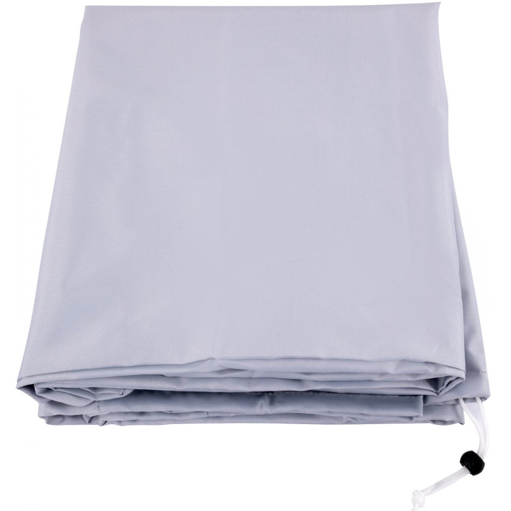 VEVOR Waterproof Boat Cover, 20\'-22\' Trailerable Boat Cover, Beam Width up to 106\" v Hull Cover Heavy Duty 210D Marine Grade Polyester Mooring Cover for Fits V-Hull Boat with 5 Tightening Straps