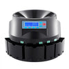VEVOR USD Coin Counter & Coin Sorters with LCD Display, Coin Sorter Machine for USD Coin 1￠ 5￠ 10￠ 25￠ $1, Sorts up to 300 Coins/min, Change Counter Holds 2000 Coins Included 5 Coin Bins & 5 Tubes