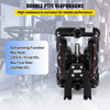 VEVOR Air-Operated Double Diaphragm Pump 1 inch Inlet Outlet Aluminum 24 GPM Max 120PSI for Industrial Use