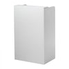 VEVOR Reception Desk, 23.6 inch Rectangular Front Counter Table, Modern Office Reception Desk with Drawer, Small Minimalist Retail Counter Table for Checkout, Lobby, Beauty Salon and Office, White