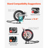 VEVOR Motorcycle Stand Lift, 1100lbs Capacity Front Rear Combo Stand Lift, Front Wheel Dual-Fork Stand, Rear U+L Fork Swingarm Spool Stand, for Most Yamaha Honda Kawasaki Suzuki Motorcycles, Black