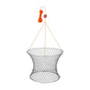 VEVOR Double Ring Crab Trap, 24 inch Top, 20 inch Bottom, Two Rings Crab Kit, Foldable Fishing Net with Gauge, 60 ft Rope, Wire Grid Bottom, Rock and Blue Crab, Dock & Pier Crabbing, 2 Set