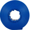 VEVOR Discharge Hose, 4\" x 105\', PVC Lay Flat Hose, Heavy Duty Backwash Drain Hose with Clamps, Weather-proof & Burst-proof, Ideal for Swimming Pool & Water Transfer, Blue
