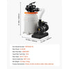 VEVOR 10 in Sand Filter Pump for Above Ground Pool, 0.33 HP 3000 GPH, Swimming Pool Sand Filter Pump with Pre-Assembled Core & Leak-Resistant Design, 6-Way Valve, High-Efficiency Filtration for Pools