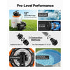 VEVOR 12 in Sand Filter Pump for Above Ground Pool, 0.33 HP 3000 GPH, Swimming Pool Sand Filter Pump with Pre-Assembled Core & Leak-Resistant Design, 6-Way Valve, High-Efficiency Filtration for Pools