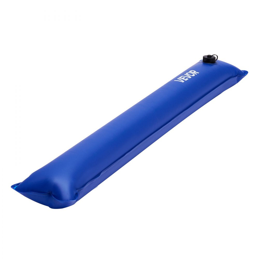 VEVOR Pool Cover Water Bags, 6 Packs 4 Ft, Single Chamber Pool Cover Water Tubes, 0.4mm Thick PVC Bags Weights with Leakproof Screw Cap, for Inground Swimming-Pool Covers Winter Closing, Blue