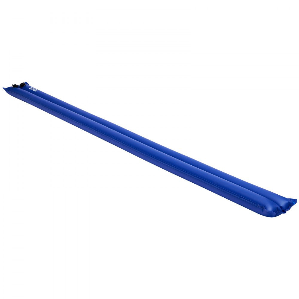 VEVOR Pool Cover Water Bags, 5 Packs 10 Ft, Double Chamber Pool Cover Water Tubes, 0.4mm Thick PVC Bags Weights with Leakproof Screw Cap, for Inground Swimming-Pool Covers Winter Closing, Blue