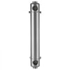 VEVOR Pool Heat Exchanger, 600K BTU Swimming Pool Heater Exchanger, 316L Stainless Steel Construction, High Efficiency Water to Water Transfer Heating System for Spa, Hot Tub, Indoor/Outdoor, Silver