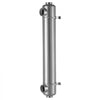 VEVOR Pool Heat Exchanger, 600K BTU Swimming Pool Heater Exchanger, 316L Stainless Steel Construction, High Efficiency Water to Water Transfer Heating System for Spa, Hot Tub, Indoor/Outdoor, Silver