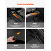 VEVOR Retractable Cargo Cover, Upgraded Carbon Fiber Texture Trunk Cover, Anti-Peeping Luggage Privacy Shield, Easy Installation Security Shade Car Accessories, for Honda CRV 2023-2025 5-Seater