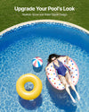 VEVOR 18-ft Round Above Ground Pool Liner, Overlap Pool Liners, Standard Gauge Vinyl, 48-to-54inch Wall Height, Designed for Steel Sided Above-Ground Swimming Pools