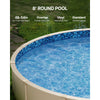 VEVOR 8-ft Round Above Ground Pool Liner, Overlap Pool Liners, Standard Gauge Vinyl, 48-to-54inch Wall Height, Designed for Steel Sided Above-Ground Swimming Pools