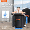 VEVOR Ice Bath Tub, Cold Water Therapy Plunge Tub for Athletes, Portable Outdoor Ice Barrel Plunge Pool for Recovery, 105 Gal Inflatable Folding Bathtub with Cover, Home Ice Pod for Adult, 34"Lx30"H
