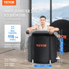 VEVOR Ice Bath Tub, Cold Water Therapy Plunge Tub for Athlete, Portable Outdoor Ice Barrel Plunge Pool for Recovery, 98 Gal Inflatable Folding Bathtub with Cover, Home Ice Pod for Adult, 35.4"Lx30"H